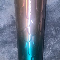 Purple Twilight Ombre Mermaid Starbucks Tumbler