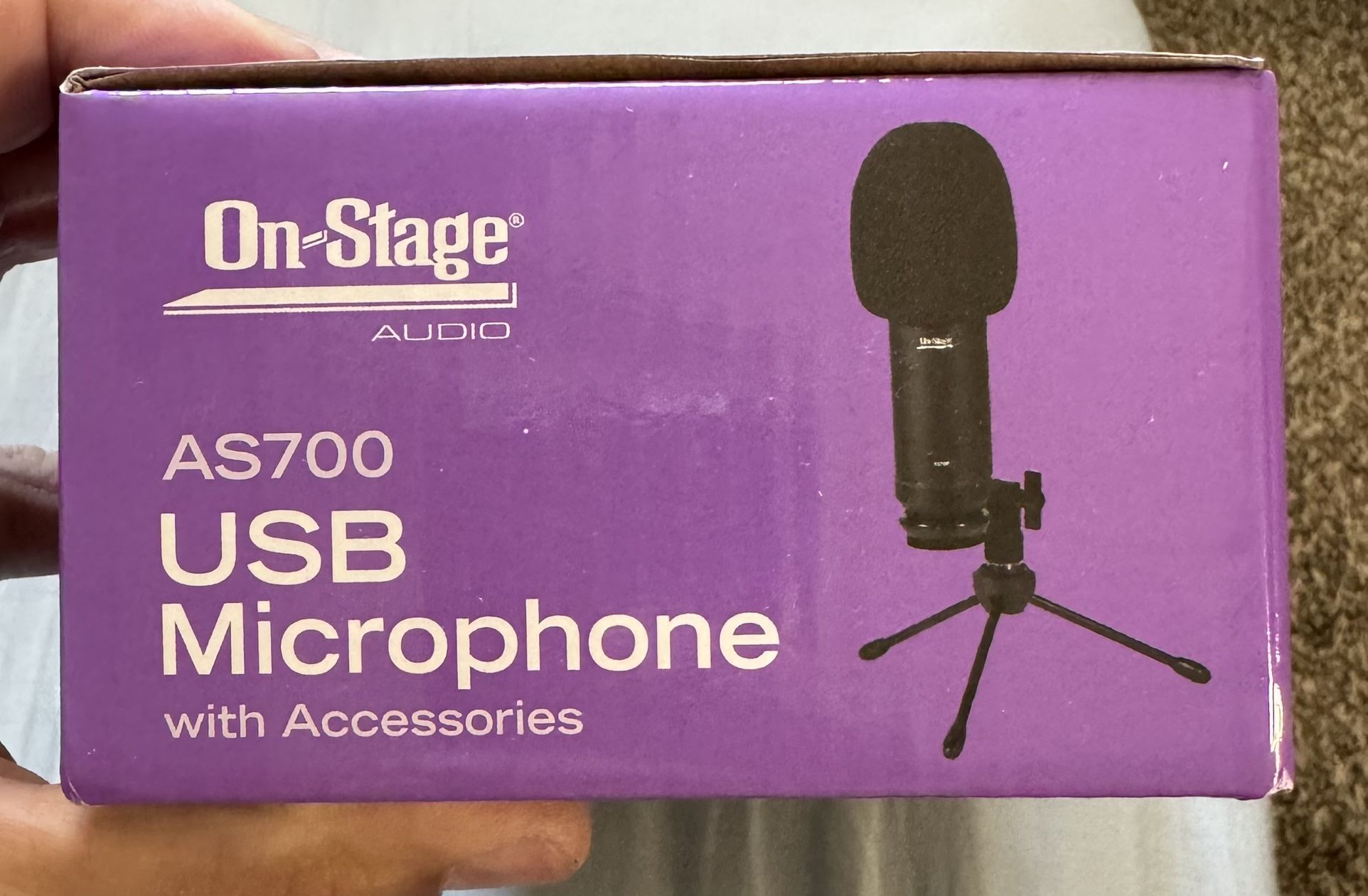 USB Condenser Microphone AS700 NEW Unopened Box