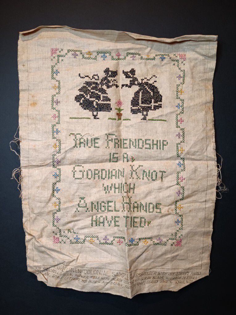 Embroidery Colonial Sampler