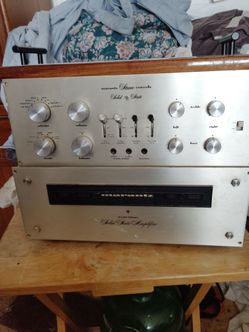 SELLING MY MARANTZ MODEL 15 SOLID STATE AMPLIFIER AND MARANTZ  7T