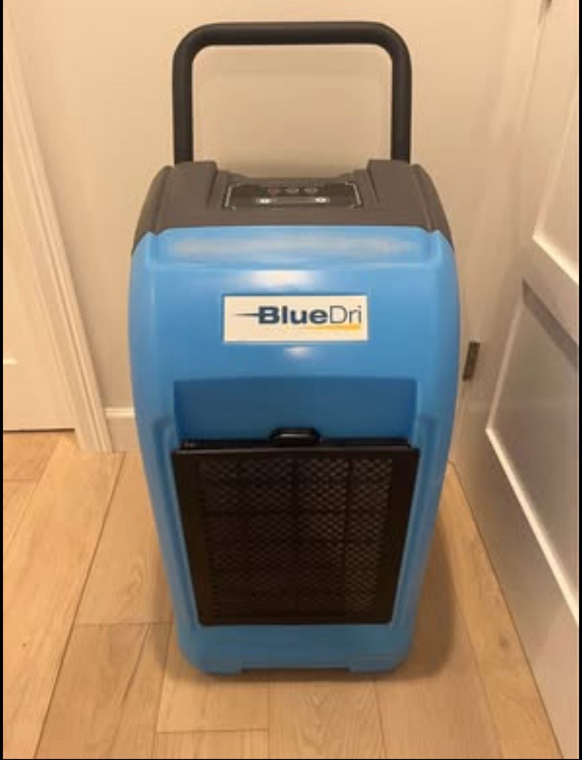 BlueDri BD-76 Commercial Dehumidifier for Home, Basements, Garages, and Job Sites. Industrial Water