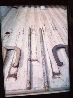 A Set Of Steel Horse Shoes