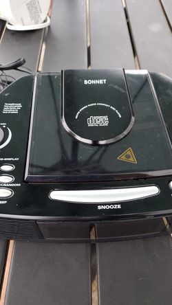 Sonnet Am /fm stereo radio cd player