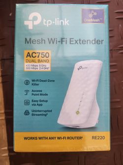 Mesh Dual Band Wi-Fi Extender