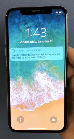 iPhone X 64GB Factory Unlocked-Silver