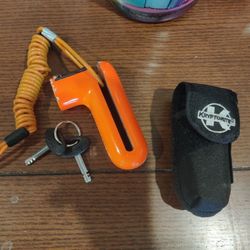 Kryptonite Motorcycle Wheel Lock