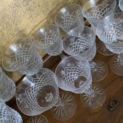 Antique Wine Glasses 