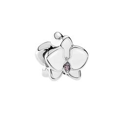 Pandora Orchid Charm