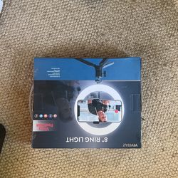 8” Ring Light New