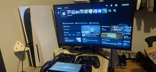 PS5 Bundle Plus monitor