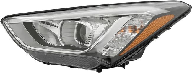 2013-2016 Hyundai Santa Fe Headlight Headlamp Left Driver Side No Bulb