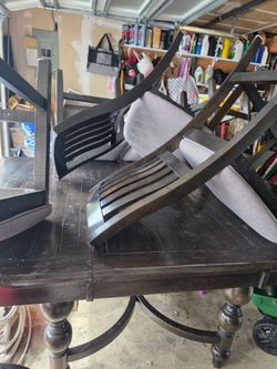 Free table and chairs