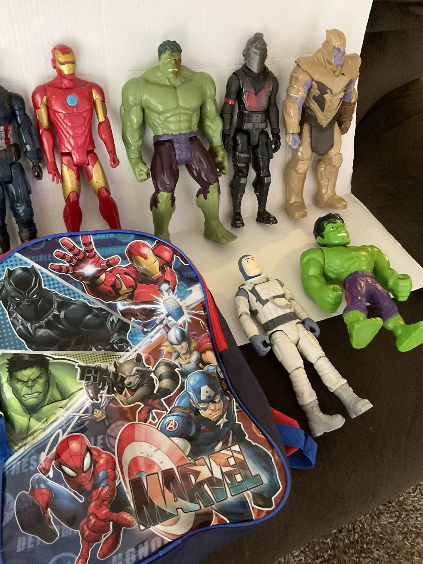 Marvel Avengers - CAPTAIN AMERICA Endgame Hulk - Endgame Thanos - Huge Lot