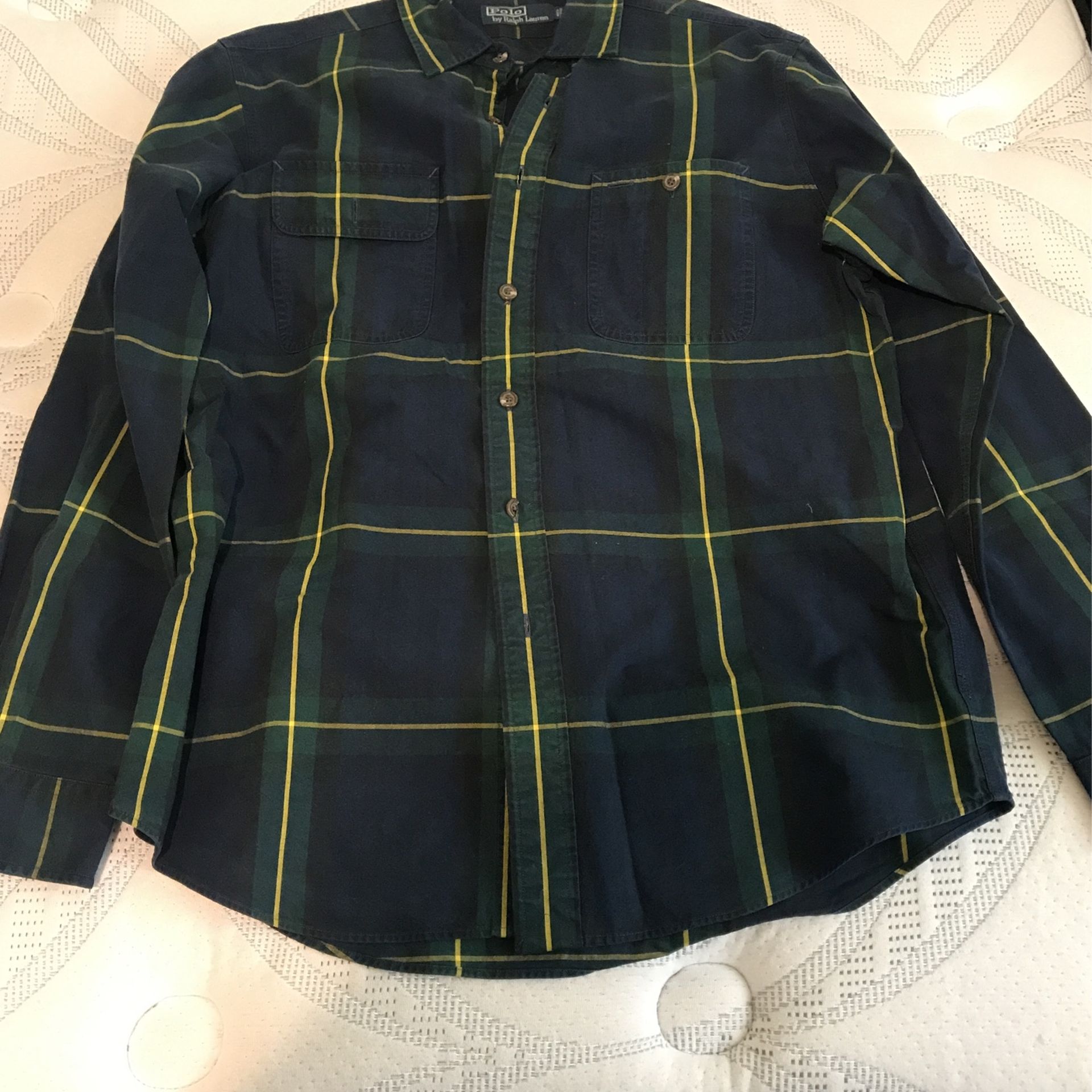 Polo By Ralph Lauren Plaid Shirt Size L