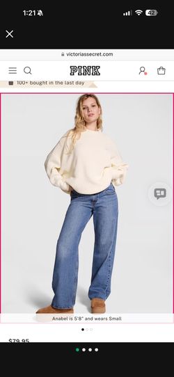 Victoria Secret Chenille Pullover Sweater