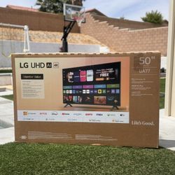 50UA77 50” LG Smart 4k LED Uhd Tv 