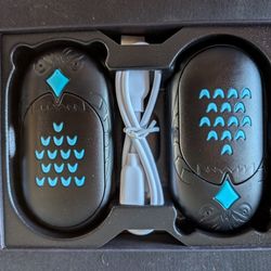 Rechargeable Hand Warmers 2-Pack - Owl Design, 3000mAh - New in Box