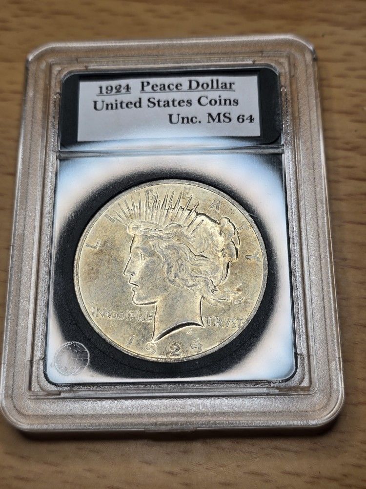 1924 Peace Dollar