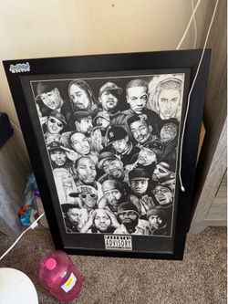 Poster in frame