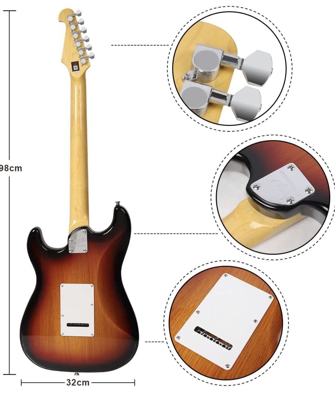 39 Inch Full Electric Guitar