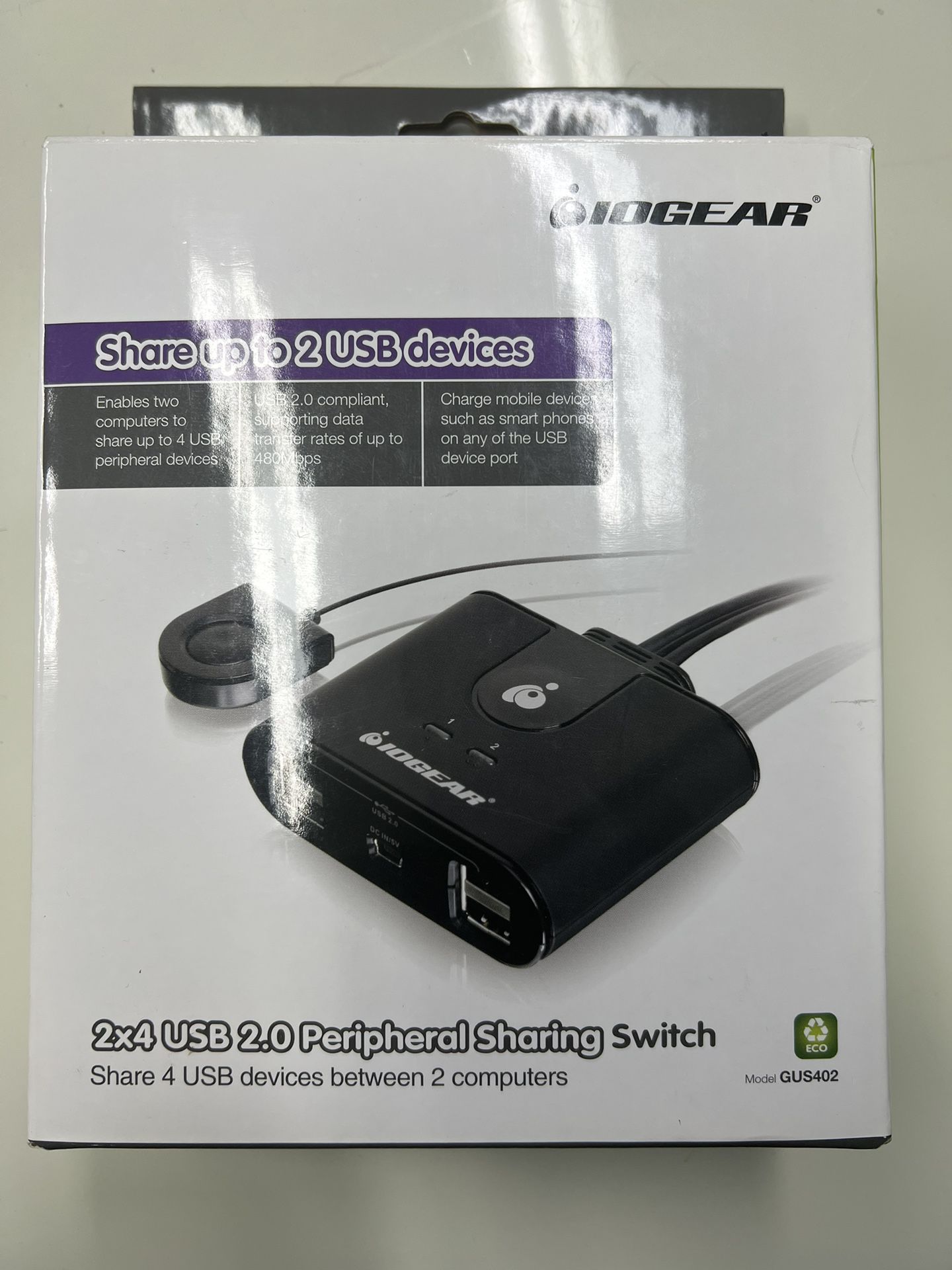 IOGEAR 2x4 USB 2.0 Peripheral Sharing Switch for in Woodbridge, VA -