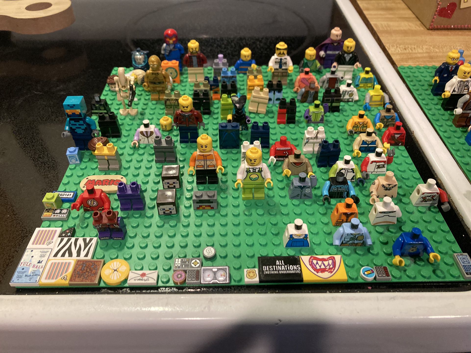 Lego Minifigures And Parts