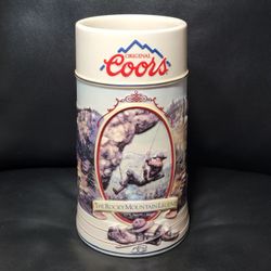 Vtg Original Coors Brewing Co 1994 Beer Stein Rocky Mountain Legend Series 66405