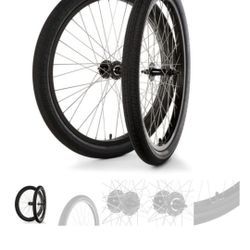 New In Box Black 26" Covid Wheel Set S & M