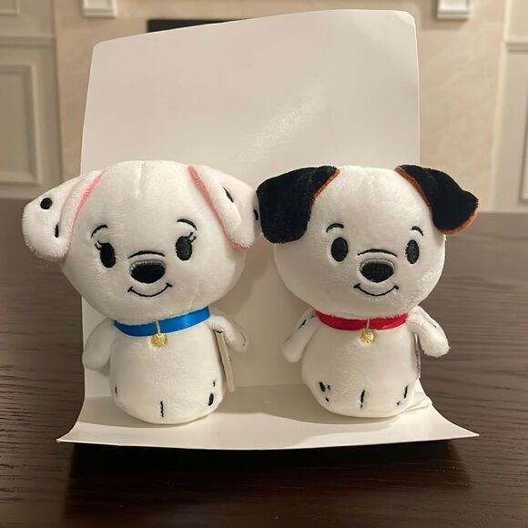 Disney 101 Dalmatians Pongo & Perdita Dogs Hallmark Itty Bitty Set of 2 NWT