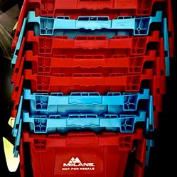 Storage Totes With Lid (Heavy Duty)