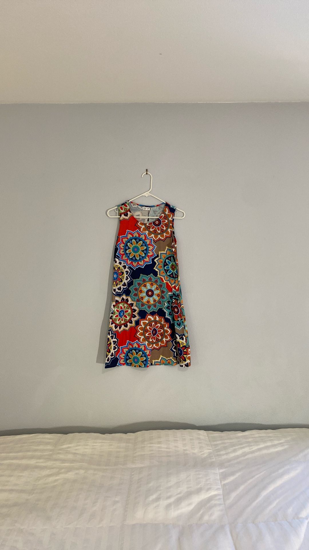 Simple Dress With A Bold Pattern
