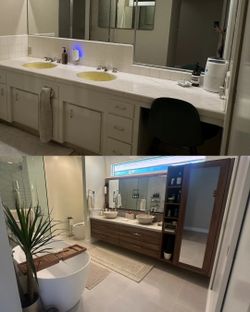 Custom Bathroom Vanity & Remodel