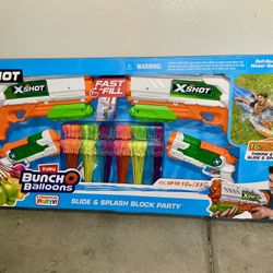Bunch O Balloons Slide And Splash Block Party