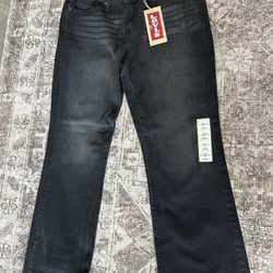 Levi's Women’s Black Curvy Boot Cut Jeans