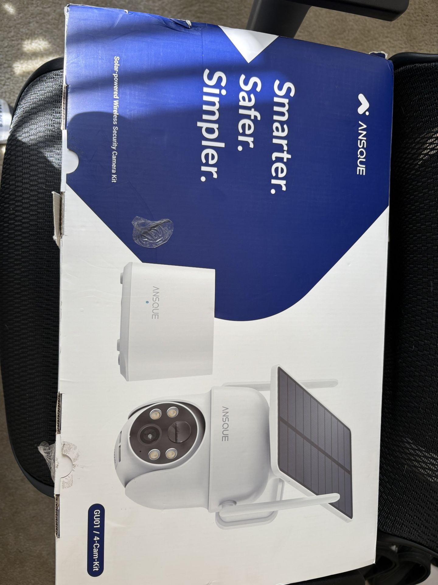 🔥 ANSQUE GU014 Security Camera Kit – 1080p Wireless – Brand New! – $100 🔥