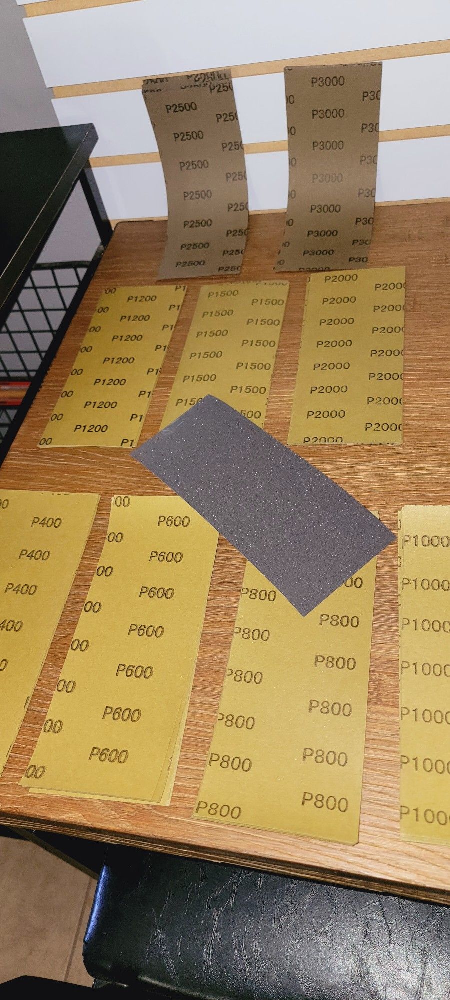 90 Pcs. Sandpaper..Read Description For Details.