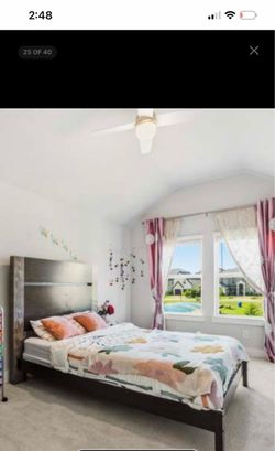 Queen bed frame