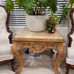 Marble Vintage Table