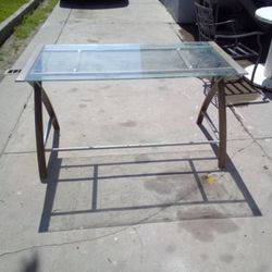Glass Kitchen Dining Table