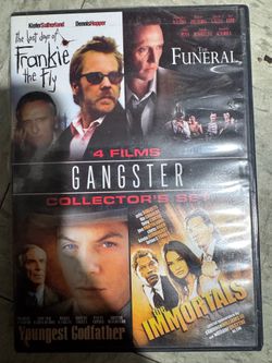4 Films Gangster Collector's Set DVD - Walken, Sutherland, Hopper