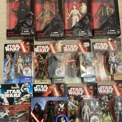 Star Wars Action Figure Toys. New in box.