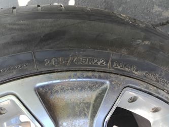 Rines 22 de unaGMC Tahoe