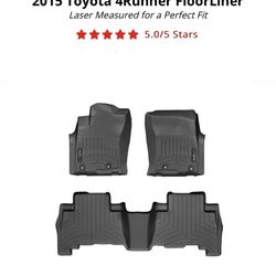 Toyota 4 Runner Weather Tech Mats