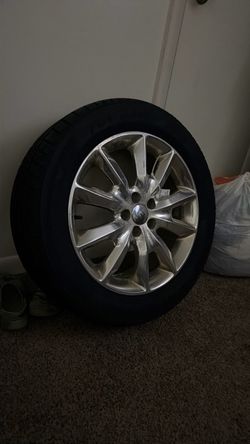 Tire and rim for Jeep