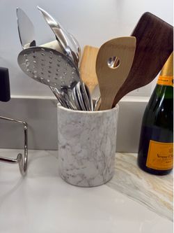 Marble Utensil Holder