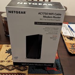 Netgear AC1750 Wifi Cable Modem Router