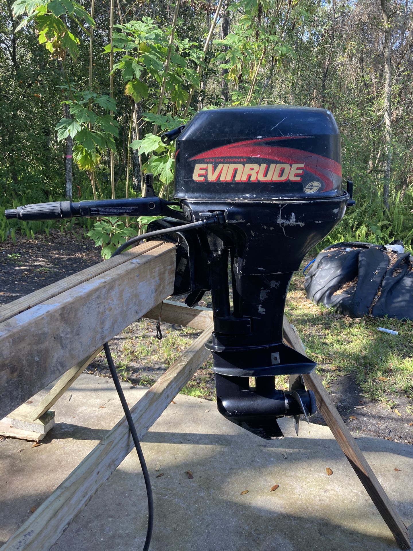 Evinrude 8.0hp Outboard Motor 