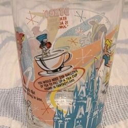 McDonalds Walt Disney World 100 Years of Magic Anniversary Glass