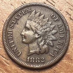 1882 Indian Head Penny 