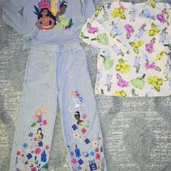 Girls Disney Princess clothes size 7/8